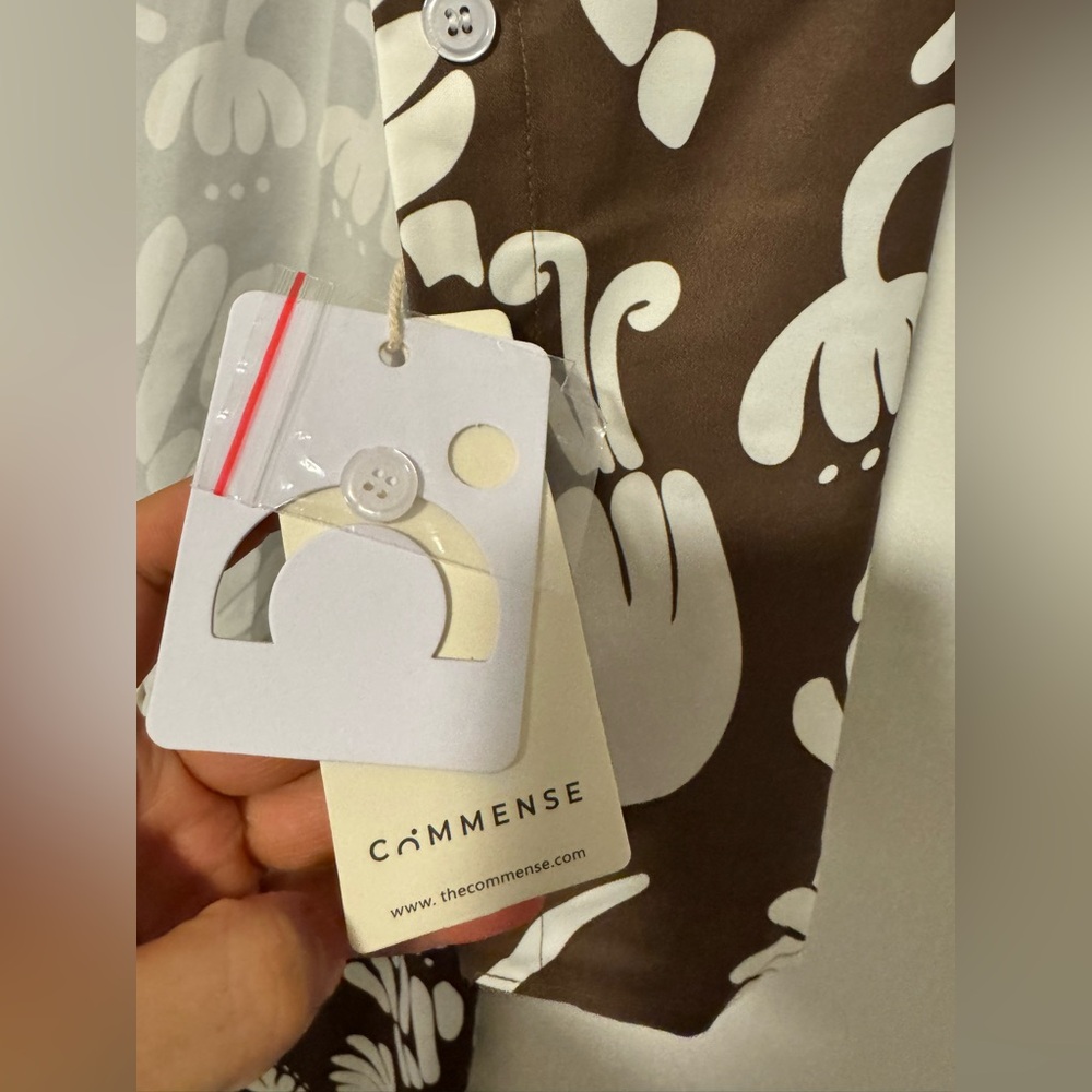 Commense 3 piece Brown print set L - Picture 6 of 10